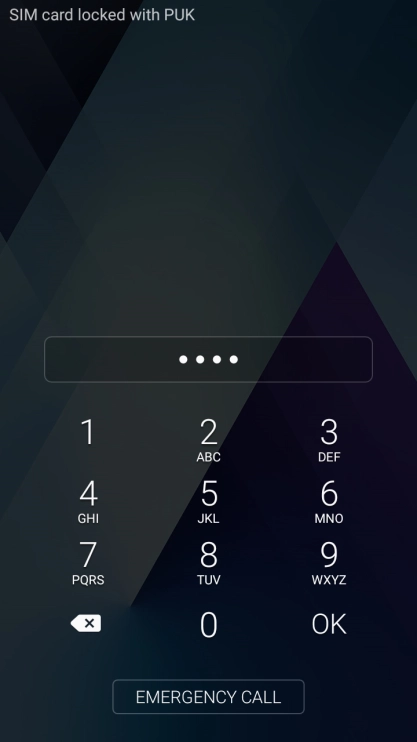 If you're asked to key in your PIN, do so and press OK. If you're asked to key in your PIN, do so and press OK.