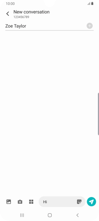 Press the picture icon.