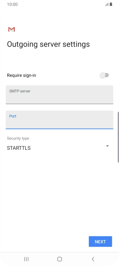 Press the drop down list below 