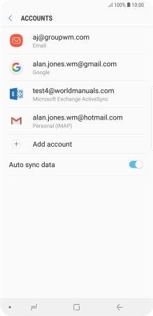 Press the indicator next to Press the indicator next to