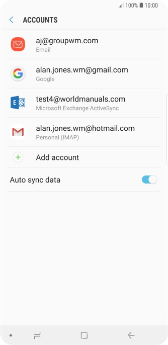 Press the indicator next to Press the indicator next to