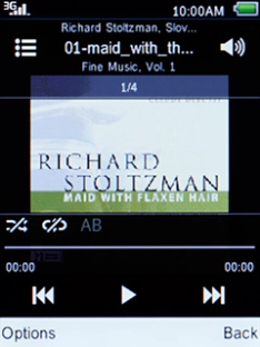 Press the Left selection key.