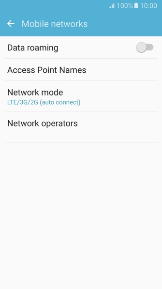 Press Access Point Names. Press Access Point Names.