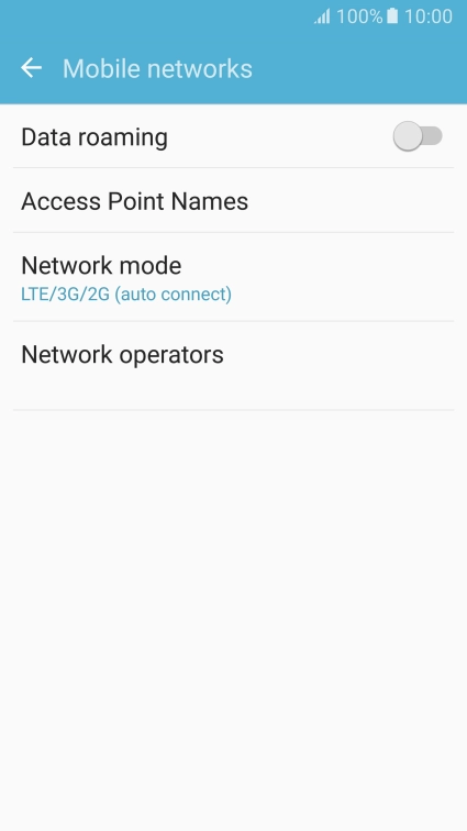 Press Access Point Names. Press Access Point Names.