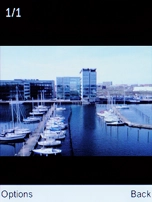 Press the Left selection key.