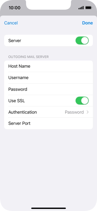 Press Authentication.