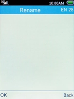 Key in Vodafone MMS and press the Left selection key.