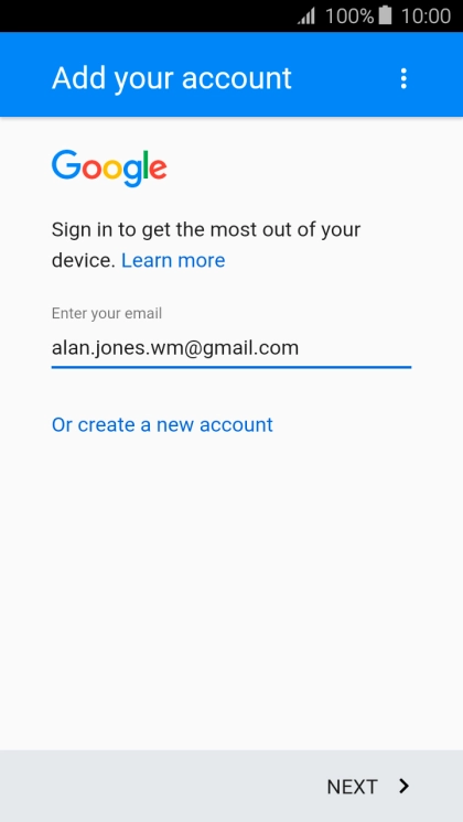 Press NEXT. Press NEXT.