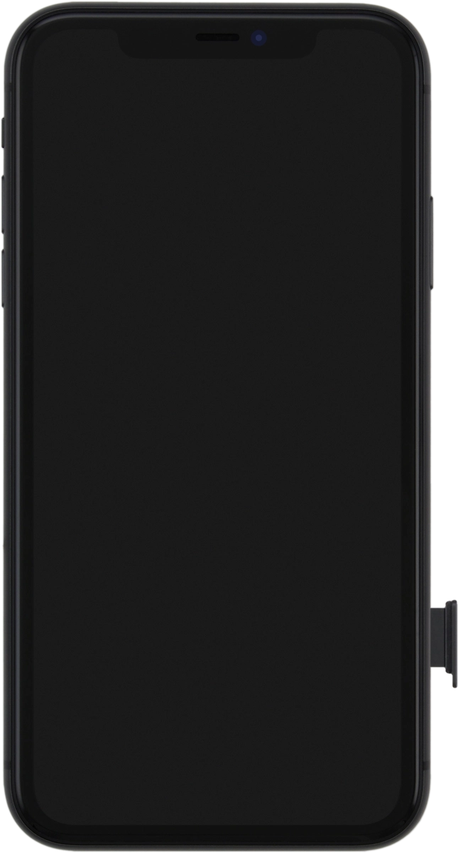 Remove the SIM holder from your phone.