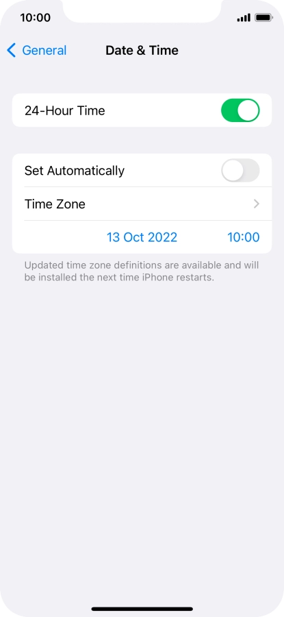 Press the indicator next to Press the indicator next to