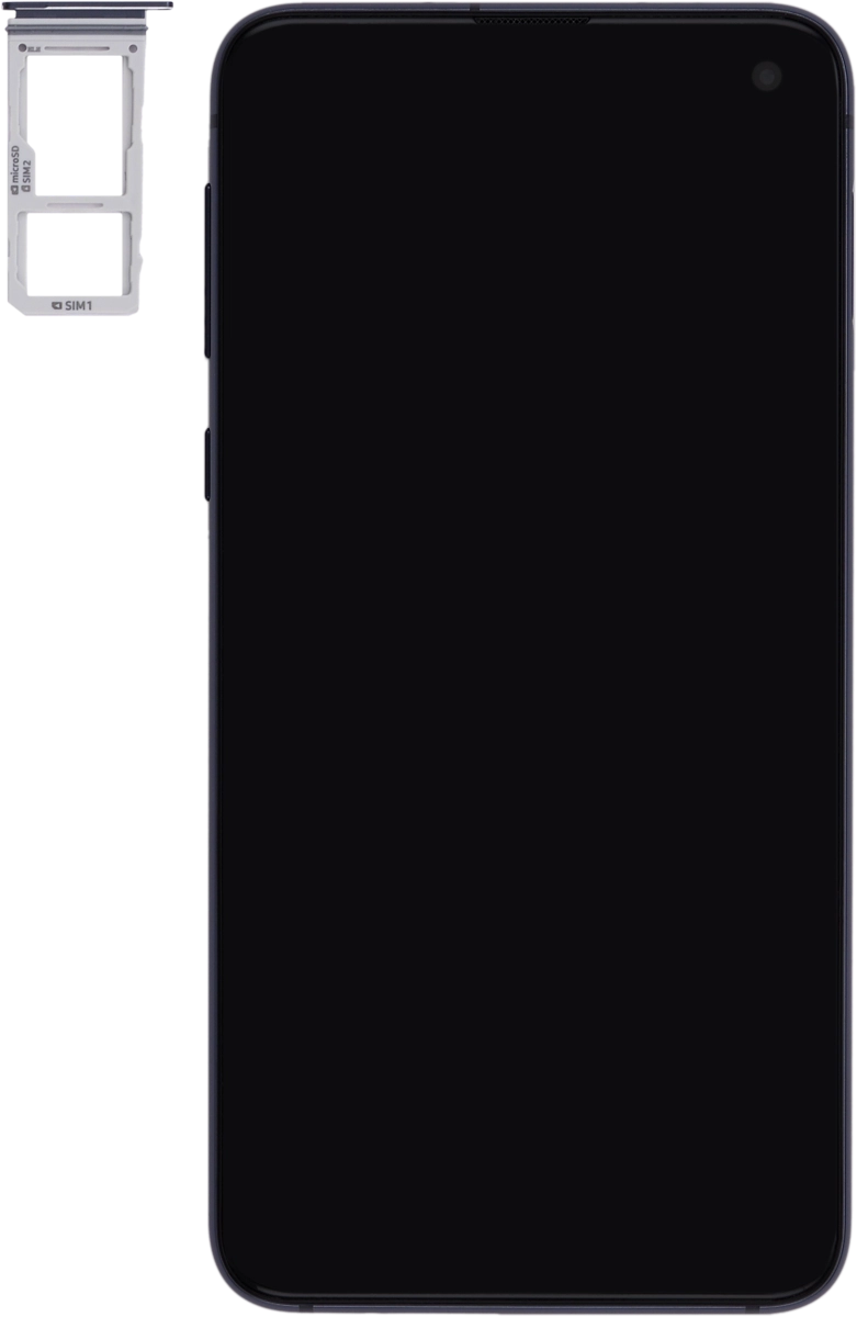 Place your SIM as illustrated next to the SIM holder.