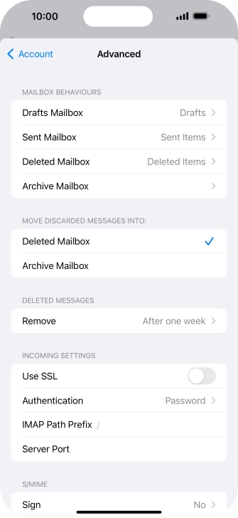 Press Authentication.