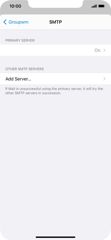 Press the field below 