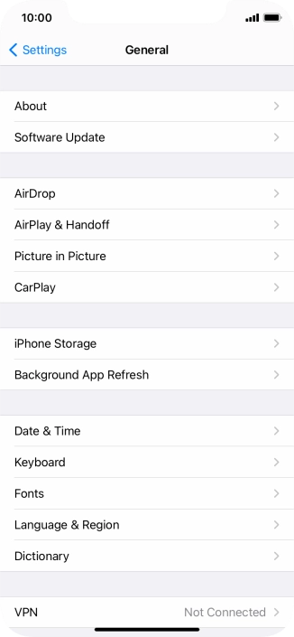 Press Background App Refresh.
