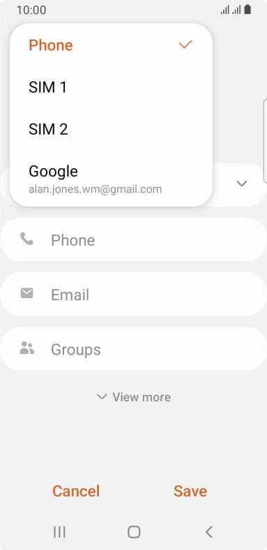 Press Phone.