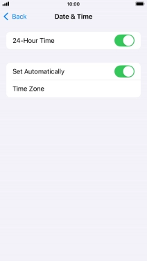 Press the Home key to return to the home screen. Press the Home key to return to the home screen.