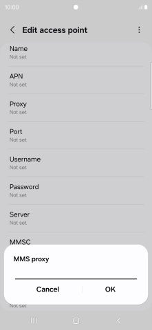 Key in 10.24.59.200 and press OK.