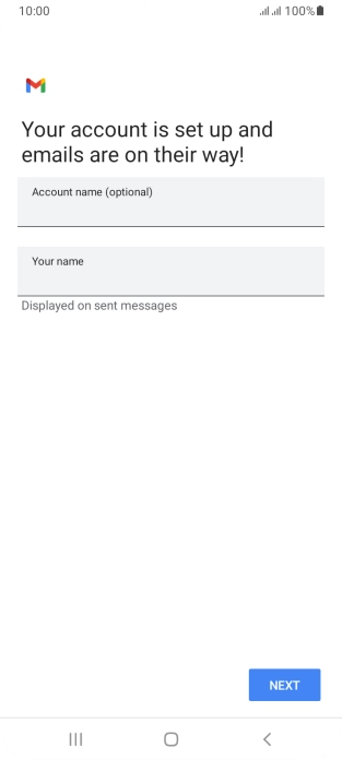 Press the field below 