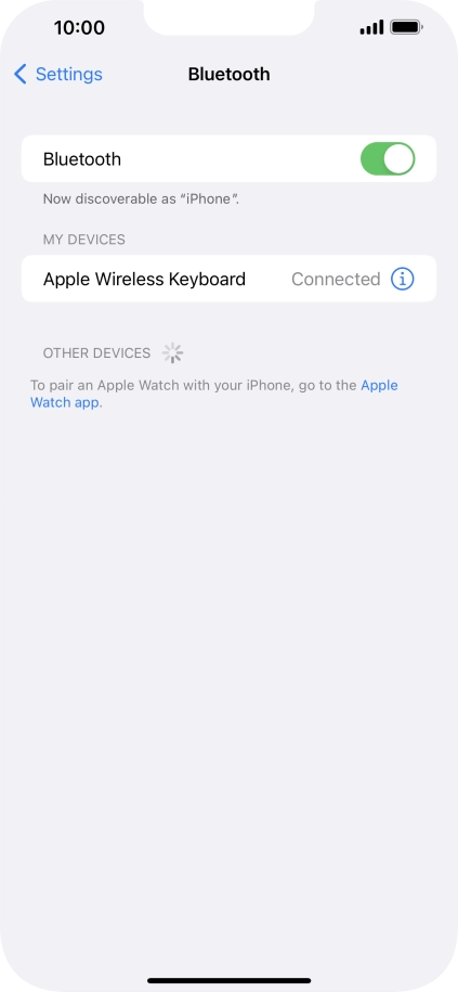 Slide your finger upwards starting from the bottom of the screen to return to the home screen.