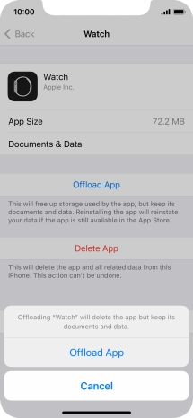 Press Offload App.