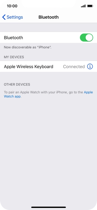 Slide your finger upwards starting from the bottom of the screen to return to the home screen.