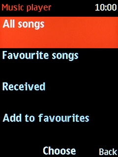 Select All songs and go to the required folder.