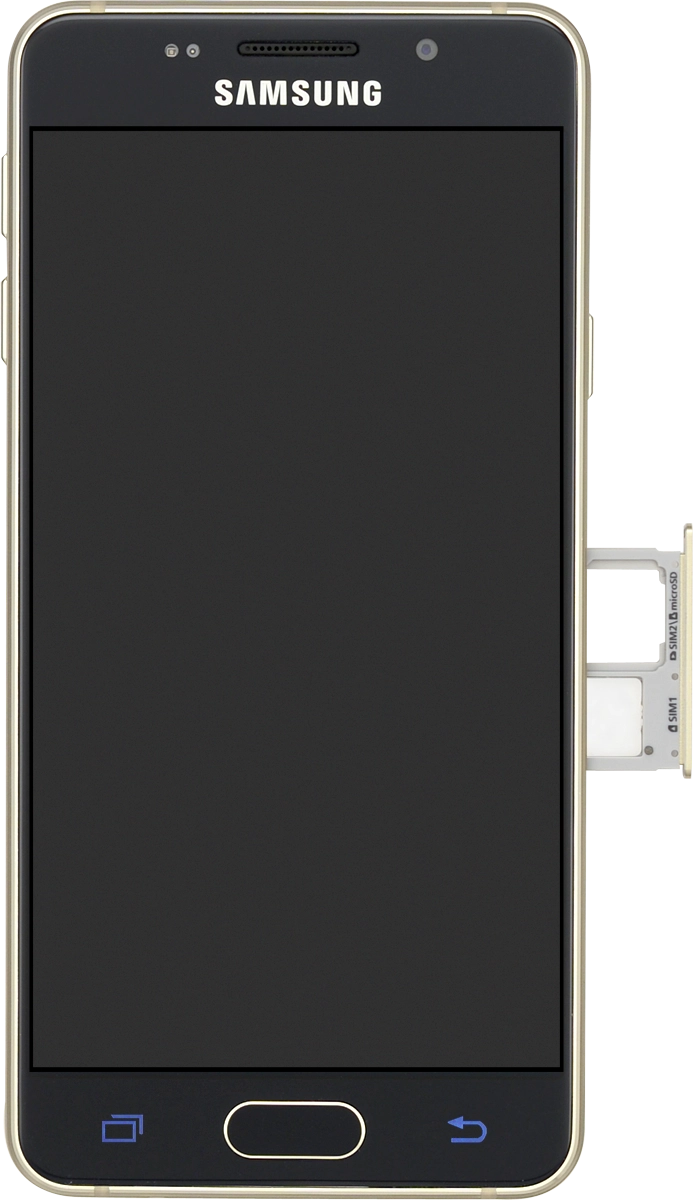 Slide the SIM holder into your phone.