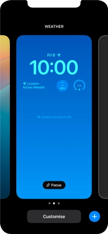 Press Focus. Press Focus.