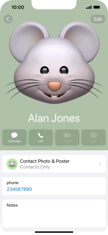 Slide your finger upwards starting from the bottom of the screen to return to the home screen.
