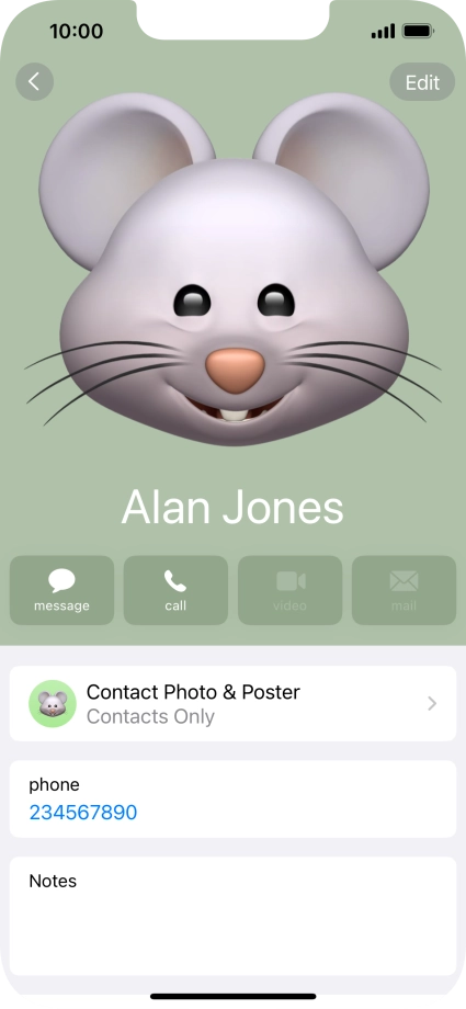 Slide your finger upwards starting from the bottom of the screen to return to the home screen.