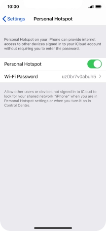 Slide your finger upwards starting from the bottom of the screen to return to the home screen.