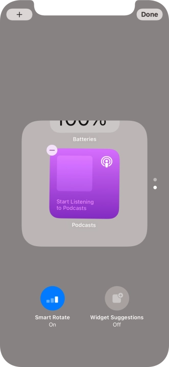 Press Smart Rotate to turn the function on or off. Press Smart Rotate to turn the function on or off.