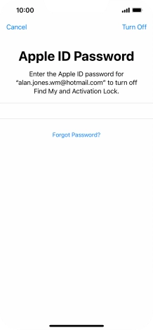 Press Turn Off. Press Turn Off.