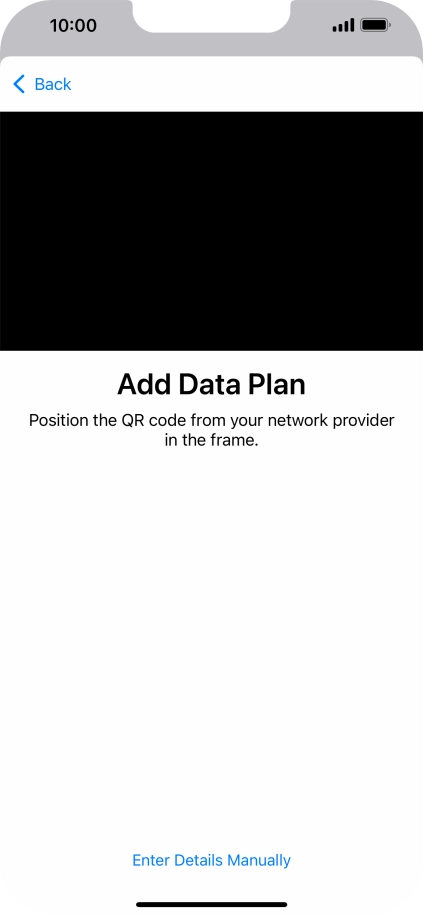 Place the QR code you've received inside the phone camera frame to scan the code. Place the QR code you've received inside the phone camera frame to scan the code.