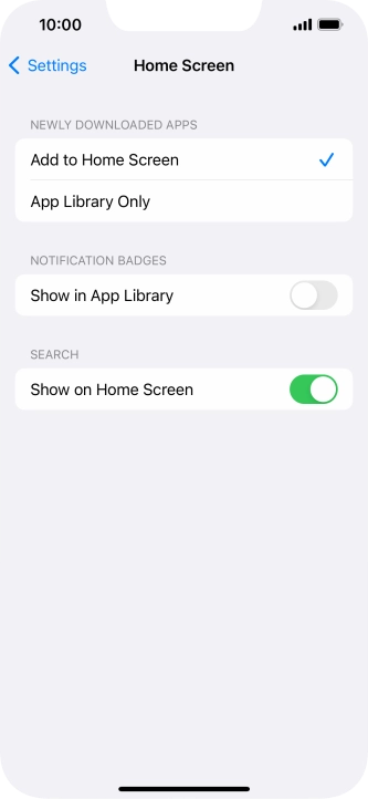 To add new downloaded apps to both the home screen and App Library, press Add to Home Screen. To add new downloaded apps to both the home screen and App Library, press Add to Home Screen.