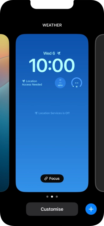 Press Focus. Press Focus.