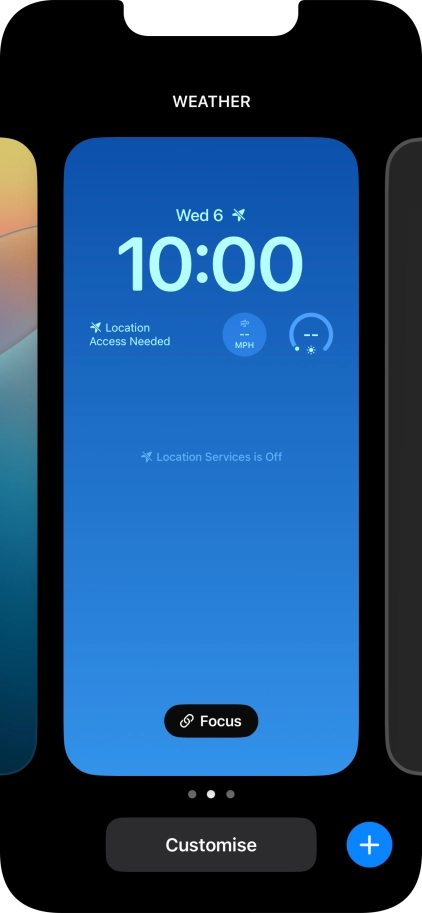 Press Focus. Press Focus.