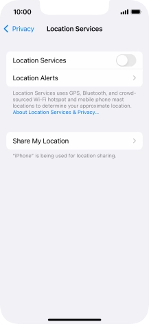 Press the indicator next to Press the indicator next to