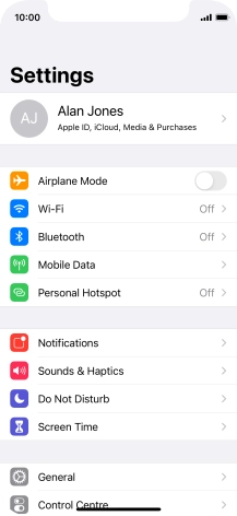 Press Wi-Fi. Press Wi-Fi.