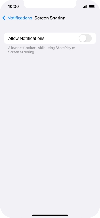 Press the indicator next to Press the indicator next to