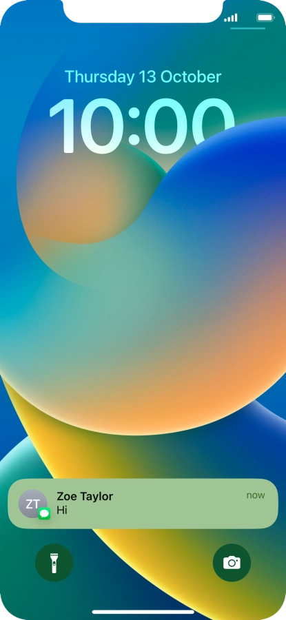 Press the required notification and follow the instructions on the screen to use the selected function. Press the required notification and follow the instructions on the screen to use the selected function.