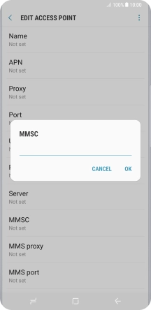 Key in http://www.vodafone.ie/mms and press OK.