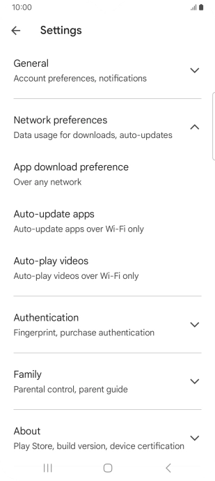 Press Auto-update apps.