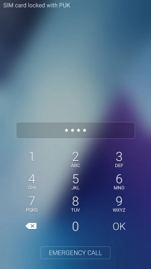 If you're asked to key in your PIN, do so and press OK.