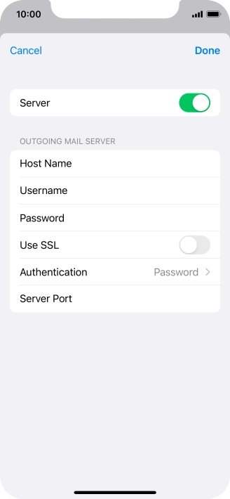 Press Authentication.