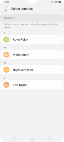 Press the field above 