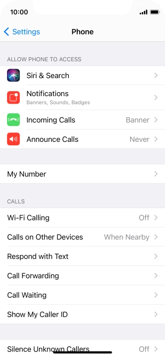 Press Show My Caller ID.