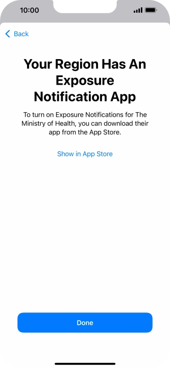 Press Show in App Store and follow the instructions on the screen to download and install the app.