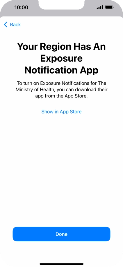 Press Show in App Store and follow the instructions on the screen to download and install the app.
