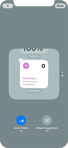 Press Smart Rotate to turn the function on or off.